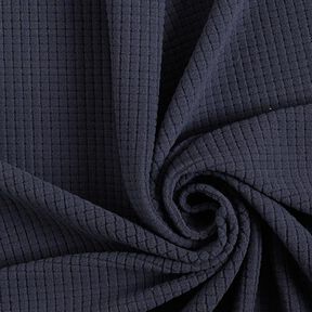 Jersey structuré Petites boîtes – bleu marine, 
