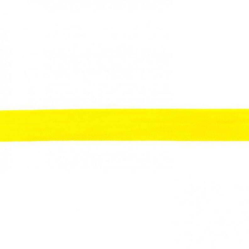 Bande à border élastique  mat [20 mm] – jaune citron,  image number 1