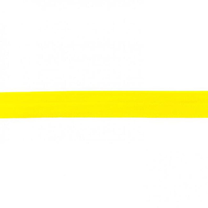 Bande à border élastique  mat [20 mm] – jaune citron,  image number 1