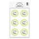 Set d'autocollants menu mariage Ø 4,8 cm [ 24 Pièces ] – écru/vert,  thumbnail number 2