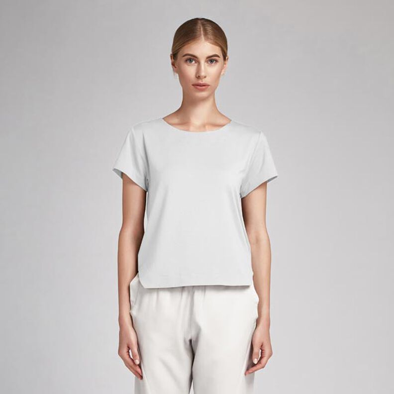 Popeline coton Uni – gris clair,  image number 6