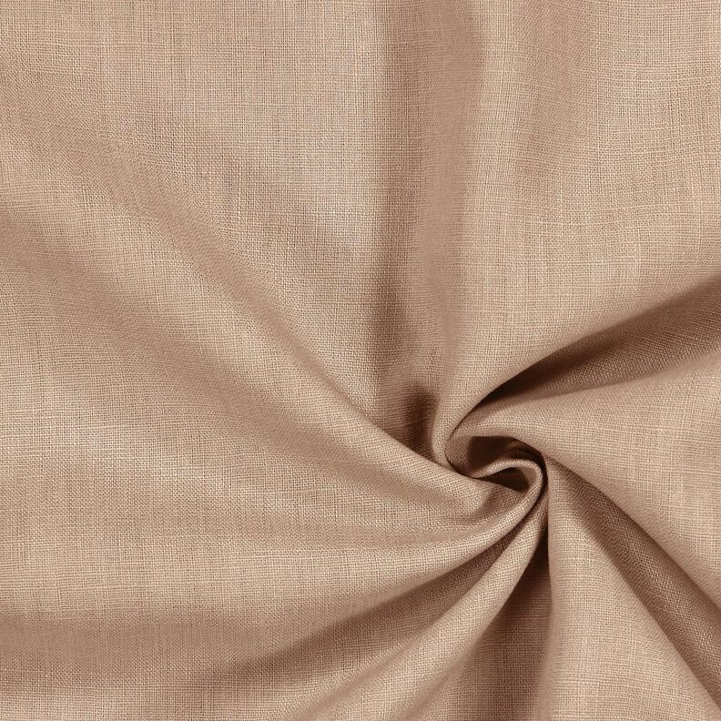 Tissu de lin en ramie mélangée medium – taupe, image number 1