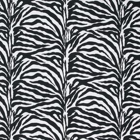 Tissu de revêtement Jacquard Zèbre – blanc/noir, 