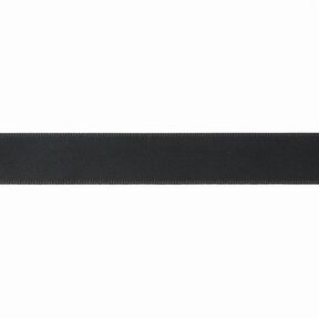 Ruban de satin [15 mm] – noir, 
