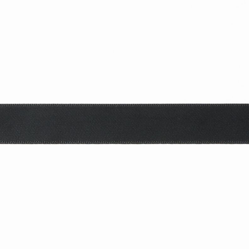Ruban de satin [15 mm] – noir,  image number 1