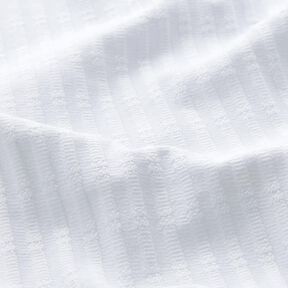 Jersey côtelé Modèle de tricot – blanc, 