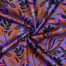 Satin de coton Lush Leaves | Nerida Hansen – lilas/bronze,  thumbnail number 3