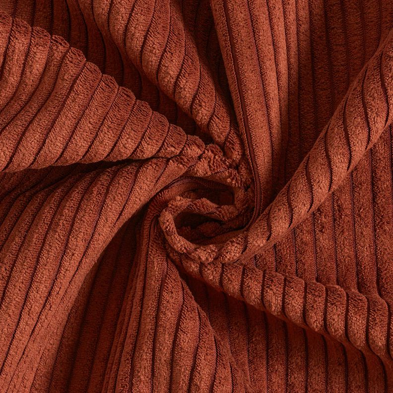 Tissu de revêtement velours côtelé doux – bronze,  image number 1