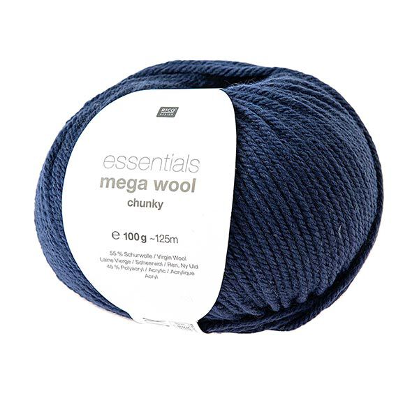 Essentials Mega Wool chunky | Rico Design – bleu marine,  image number 1