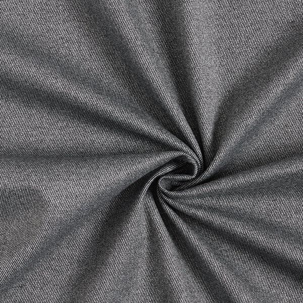 Tissu pour costume stretch viscose mélangée uni – gris foncé,  image number 1