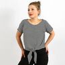 FRAU BILLE - Chemise à nœud décontractée avec manches retroussées, Studio Schnittreif | XS - L,  thumbnail number 2