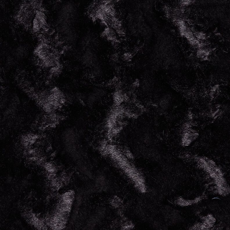 Fourrure synthétique Tourbillon – noir,  image number 1