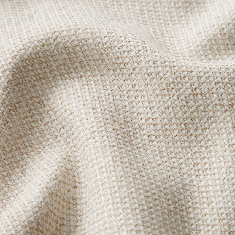 Tissu de revêtement Structure de tissage spéciale – beige clair, image number 2