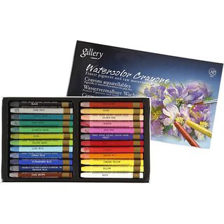 Gallery Craie aquarelle [Épaisseur : 8mm][24 Pièces ], 