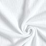 GOTS Tissu triple gaze de coton – blanc,  thumbnail number 1