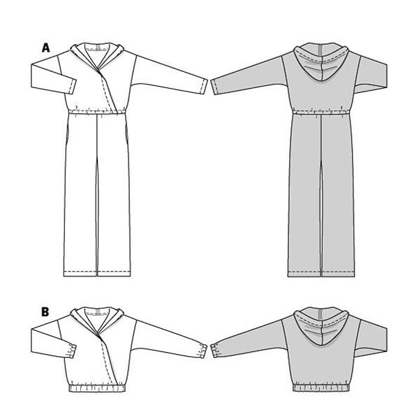 Combinaison / Shirt | Burda 5871 | 34-44, image number 8