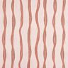 Tissu de décoration Semi-panama Rayures ondulées – rouge/rosé,  thumbnail number 1