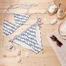 Tissus pour maillot de bain Coups de pinceau – écru/gris schiste,  thumbnail number 6