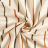 Tissu viscose structuré Rayures colorées – écru,  thumbnail number 3