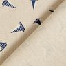 Tissu de décoration Semi-panama Petits voiliers – nature/bleu marine,  thumbnail number 4