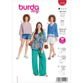 Chemisier | Burda 5776 | 34-48, 