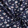 Tissu en viscose Pluie de fleurs – bleu nuit,  thumbnail number 3