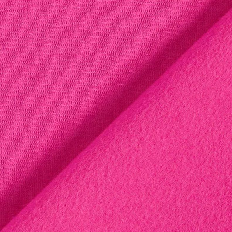 Molleton coton léger uni – rose intense,  image number 5