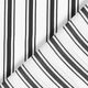 Mousseline de soie Fines rayures verticales – blanc/noir,  thumbnail number 4
