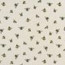 Tissu de décoration Semi-panama Petites abeilles – nature,  thumbnail number 1