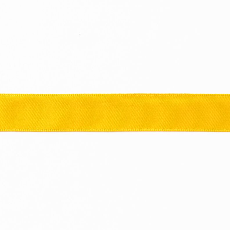 Ruban de satin [15 mm] – jaune soleil,  image number 1