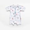 Tissus pour maillot de bain UPF50 Crabes joyeux – blanc/homard,  thumbnail number 5