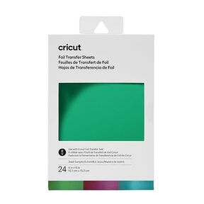 Films de transfert Cricut Jewel [ 10,1 x 15,2 cm | 24 Pièces ], 