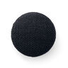 Bouton recouvert, Lin moyen – noir,  thumbnail number 1