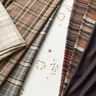 Tartan en velours côtelé – noix de cajou,  thumbnail number 6