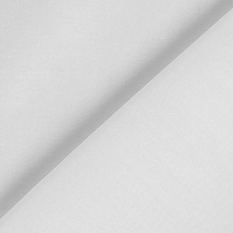 Tissu voile en coton et soie super léger – blanc,  image number 3