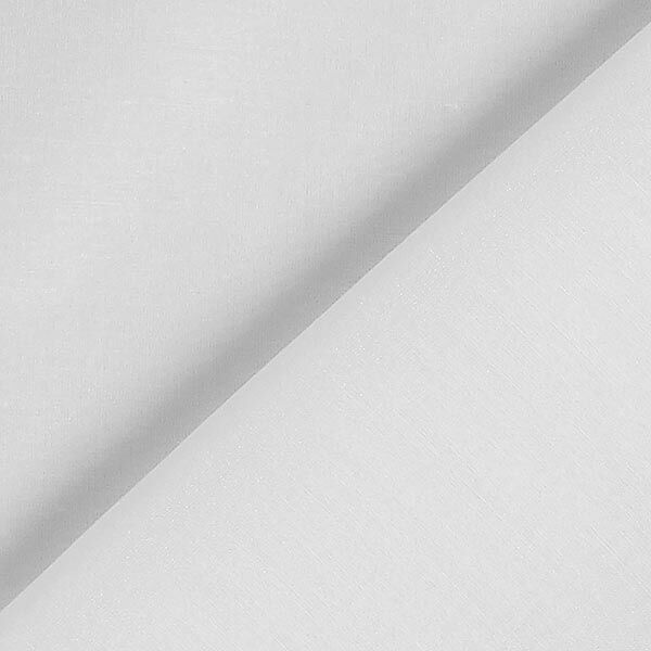 Tissu voile en coton et soie super léger – blanc,  image number 3