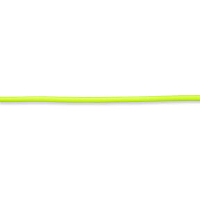 Cordelette en caoutchouc [Ø 3 mm] – jaune fluo, 