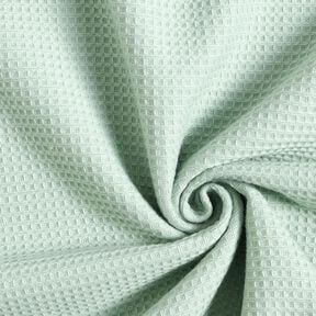 Tissu éponge/Nid d’abeille Uni – menthe clair,  Tissu éponge/Nid d’abeille Uni – menthe clair,