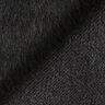 Maille pour manteau pelucheuse unie – noir,  thumbnail number 3