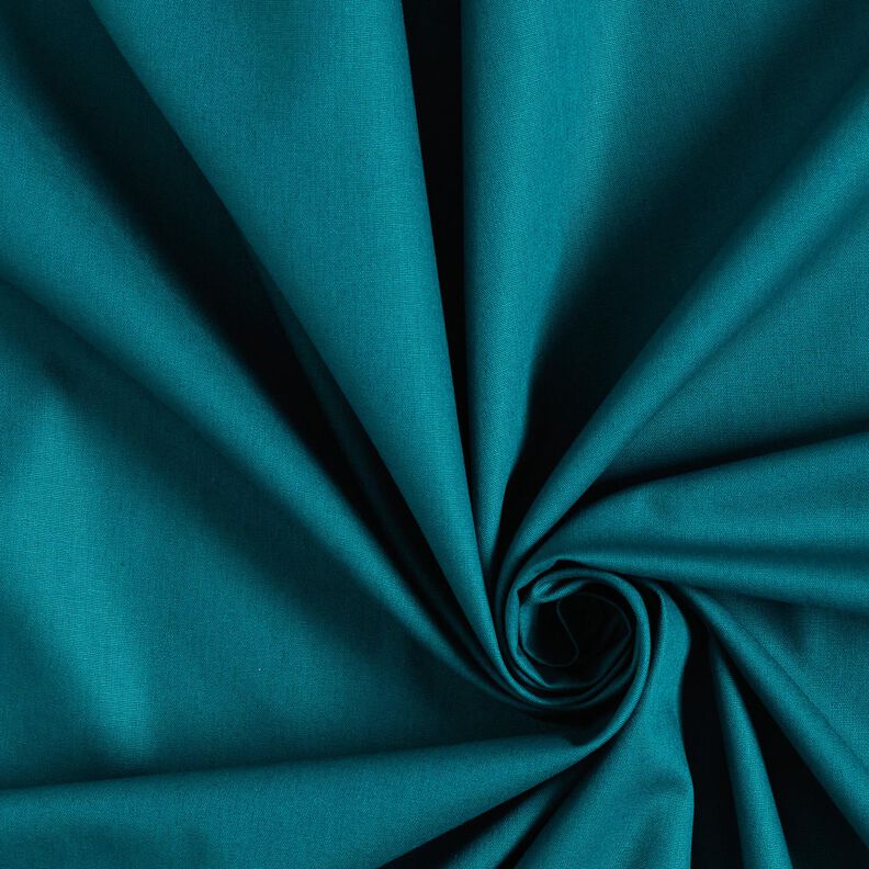 Popeline coton Uni – sapin bleu,  image number 1