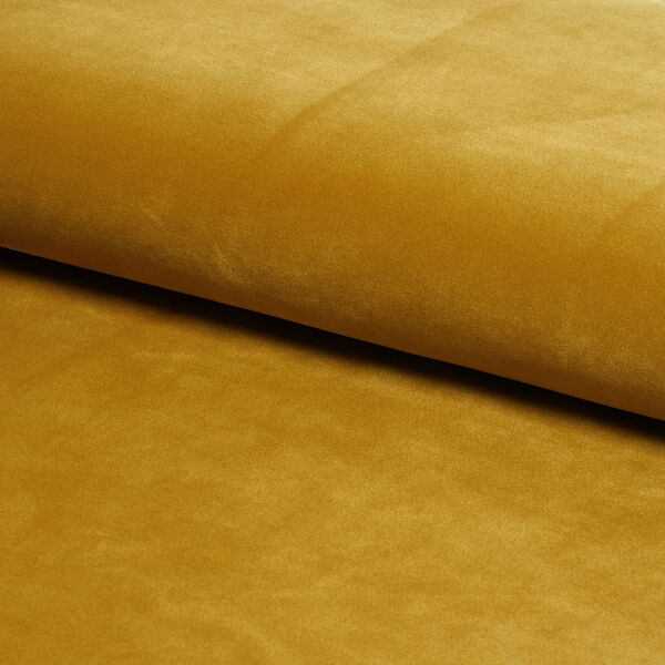 Tissu de revêtement Velours – moutarde, image number 1