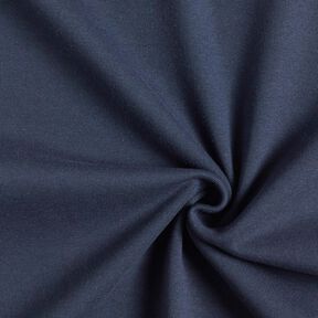 GOTS Bord-côtes coton | Tula – bleu marine, 