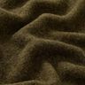 Polaire de laine pure laine vierge Uni – olive foncé,  thumbnail number 2