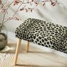 Tissu de revêtement Jacquard Léopard – taupe/kaki,  thumbnail number 6