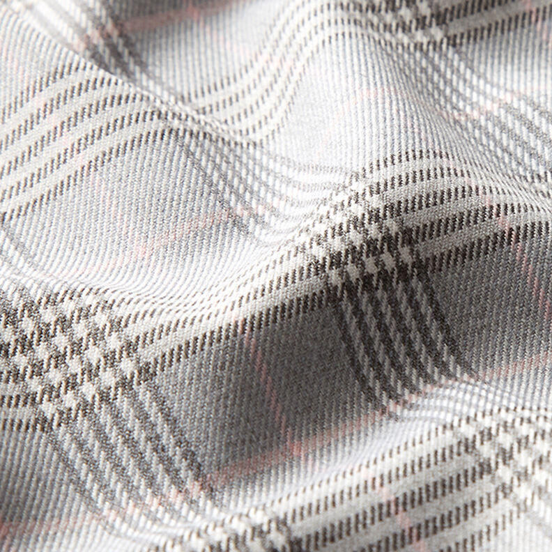 Stretch pour pantalon Tartan – gris clair/gris foncé,  image number 2