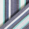 Tissu double gaze de coton Rayures teintées dans la masse – indigo/bleu glacier,  thumbnail number 5