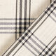 Tissu chemise en mélange lin-viscose à carreaux – nature/noir,  thumbnail number 4