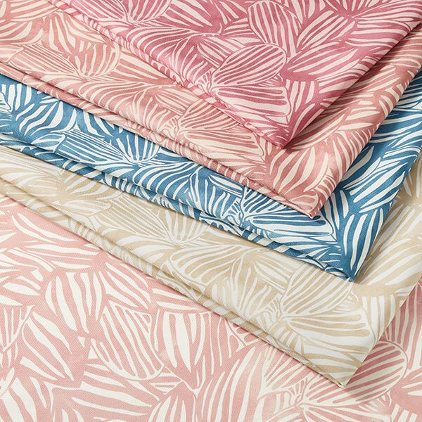 Tissu d’extérieur Canvas Feuilles abstraites – bleu, image number 7