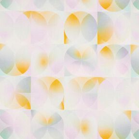 Jersey sport Formes aquarelle – jaune soleil/violet pastel, 