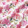 Tissu viscose Fleurs de printemps à l'aquarelle – blanc/violet pastel,  thumbnail number 2